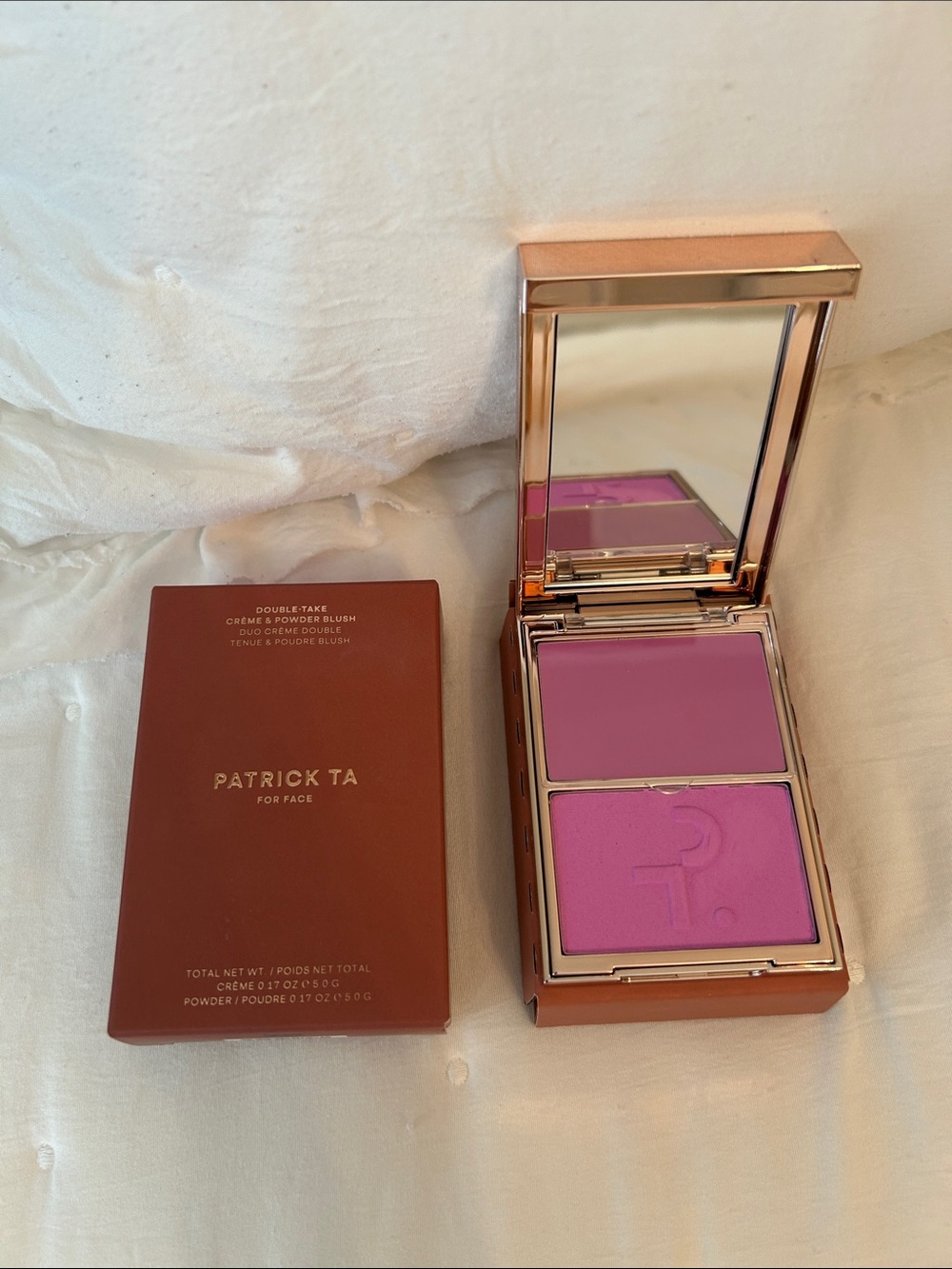 New-Patrick TA Double Take Crème & Powder Blush